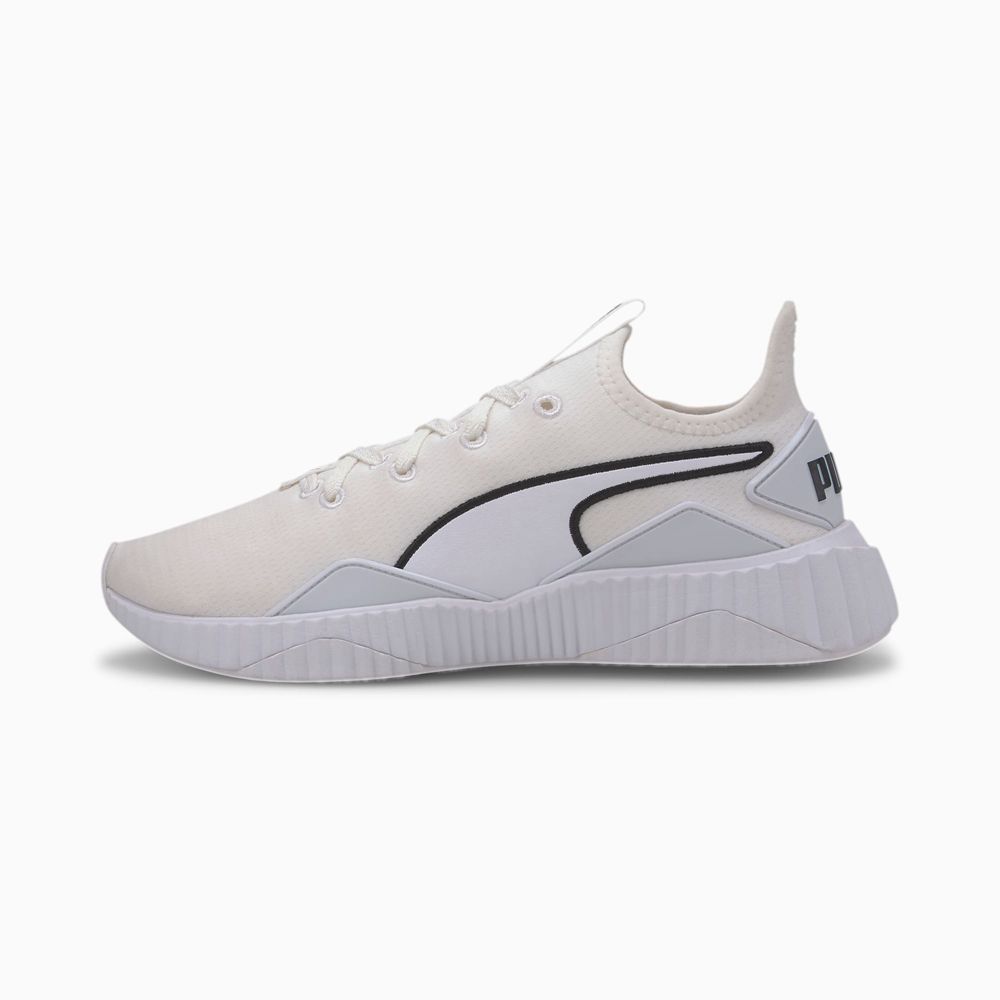 Puma Defy New Core Női Edzőcipő - Fehér/Fekete ( Hungary - SYOHV8194 )